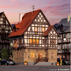 KIBRI 38744 H0 HOTEL ROSSLE