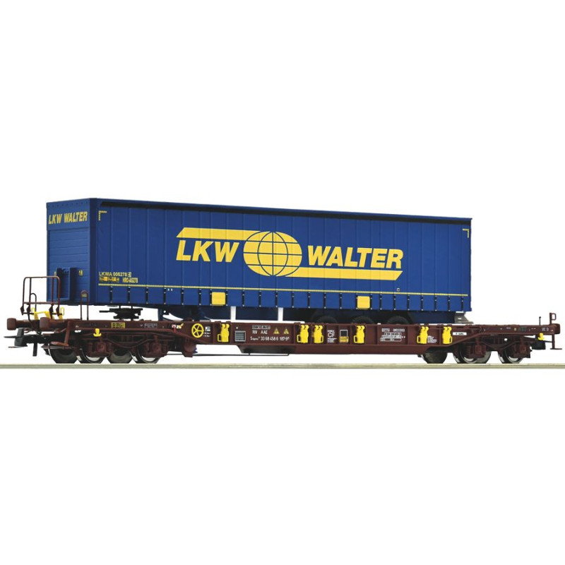 ROCO 76221 T3 AAE ep.VI CONTAINER WAGON