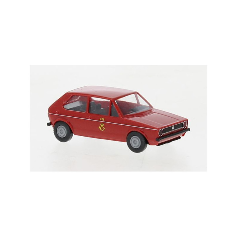 BREKINA 1/87 VW GOLF I POST NORSKO 1974 (25550)