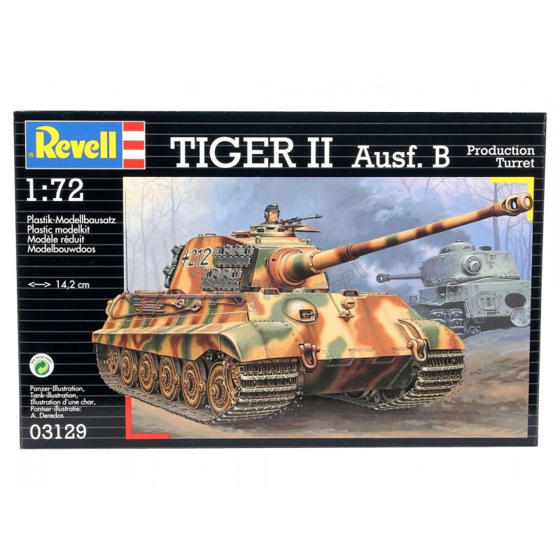 REVELL 1/72 TIGER II AUSF. B (03129)