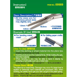 TRUMPETER HG SUPER FLAT NOSE PLIER       (09989)