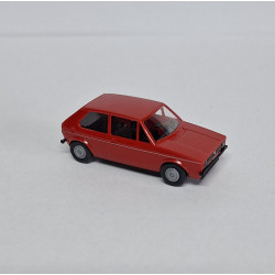 BREKINA 1/87 VW GOLF I 1974 (25543) červená