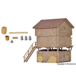 KIBRI 38035 H0 STABLE & BEDROOM