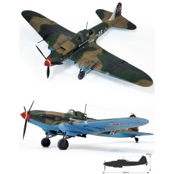 ACADEMY 1/48 IL-2m3 Berlin 1945 (12357)
