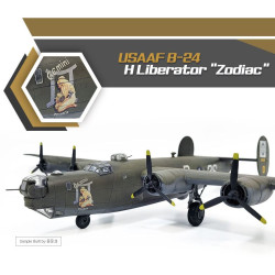 ACADEMY 1/72 USAAF B-24 H Liberator      Zodiac (12584)