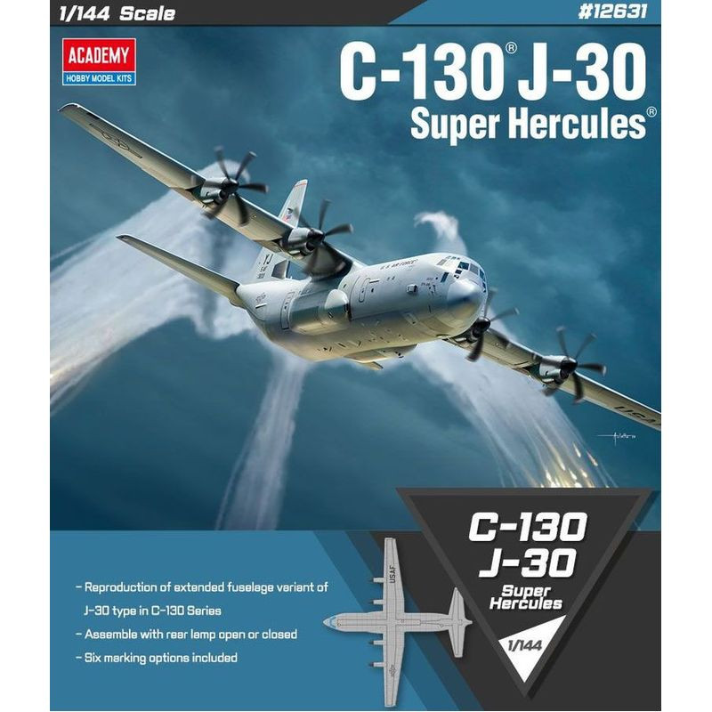 ACADEMY 1/144 C-130J-30 Super Hercules (12631)