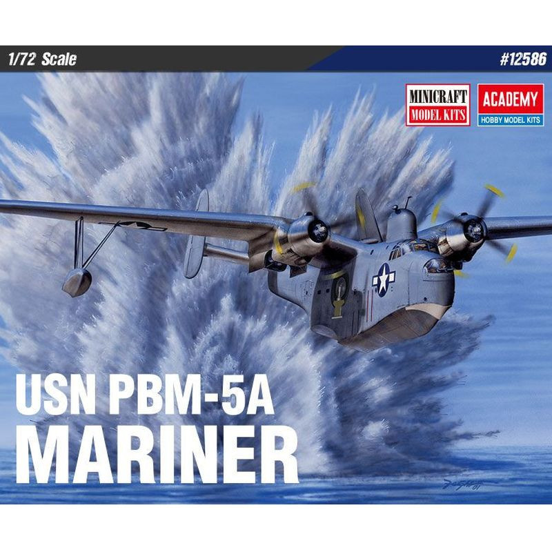 ACADEMY 1/72 USN PBM-5A Mariner (12586)