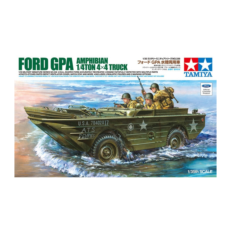 TAMIYA 1/35 U.S. FORD G.P.A. AMPHIBIAN 1/4 TON 4x4 TRUCK (35336)