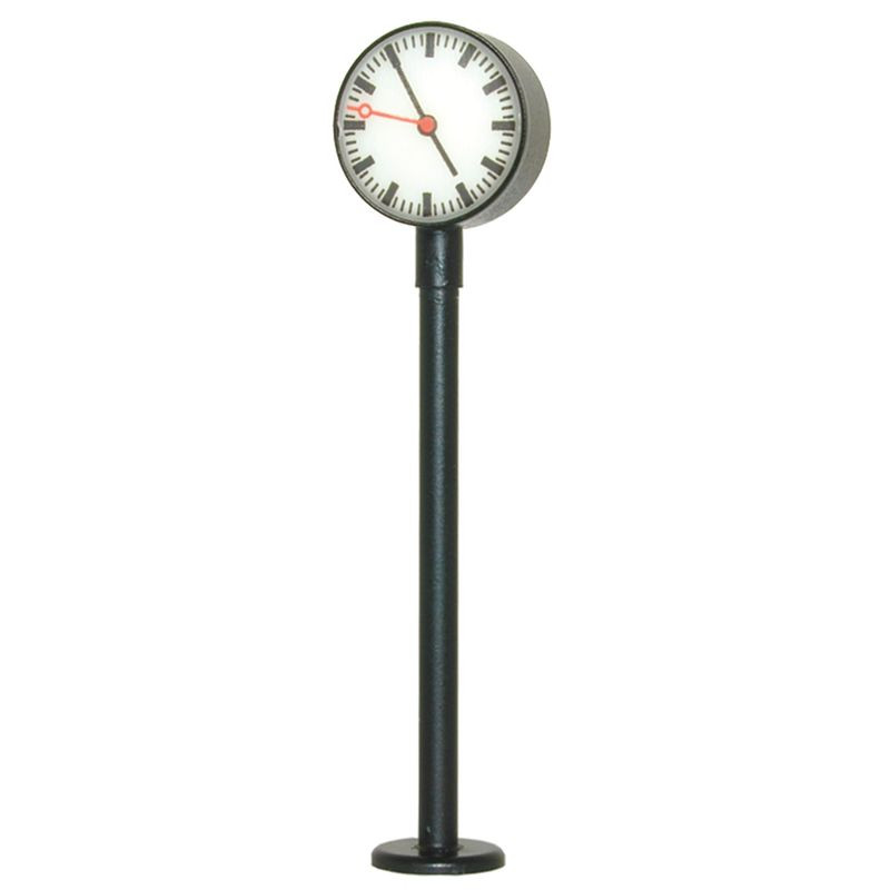 VIESSMANN 5080 H0 Platform clock with LED illumination