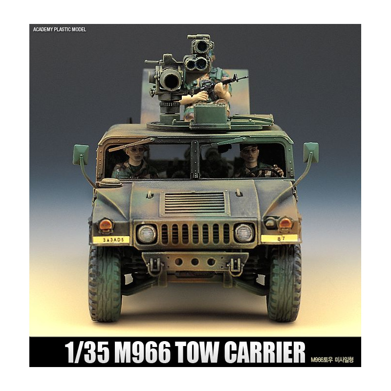 ACADEMY 1/35 M966 Humvee Tow Missile     Carrier (13250)