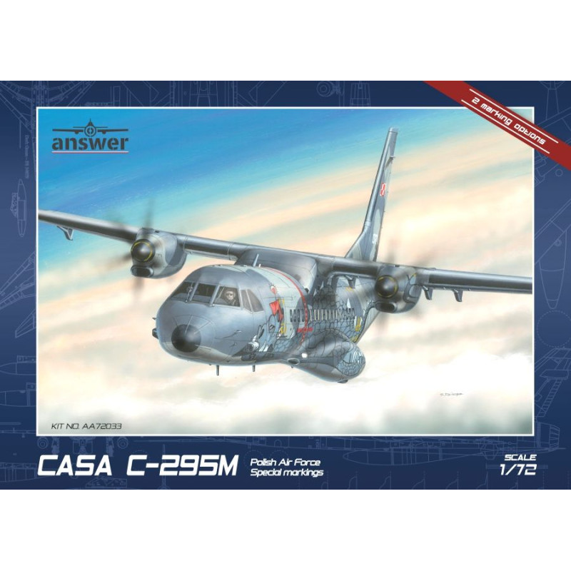 ANSWER 1/72 CASA C-295M Polish Air Force (AA72033) Special Markings