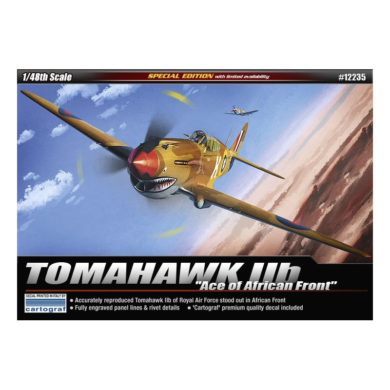 ACADEMY 1/48 P-40 TOMAHAWK IIB (12235)