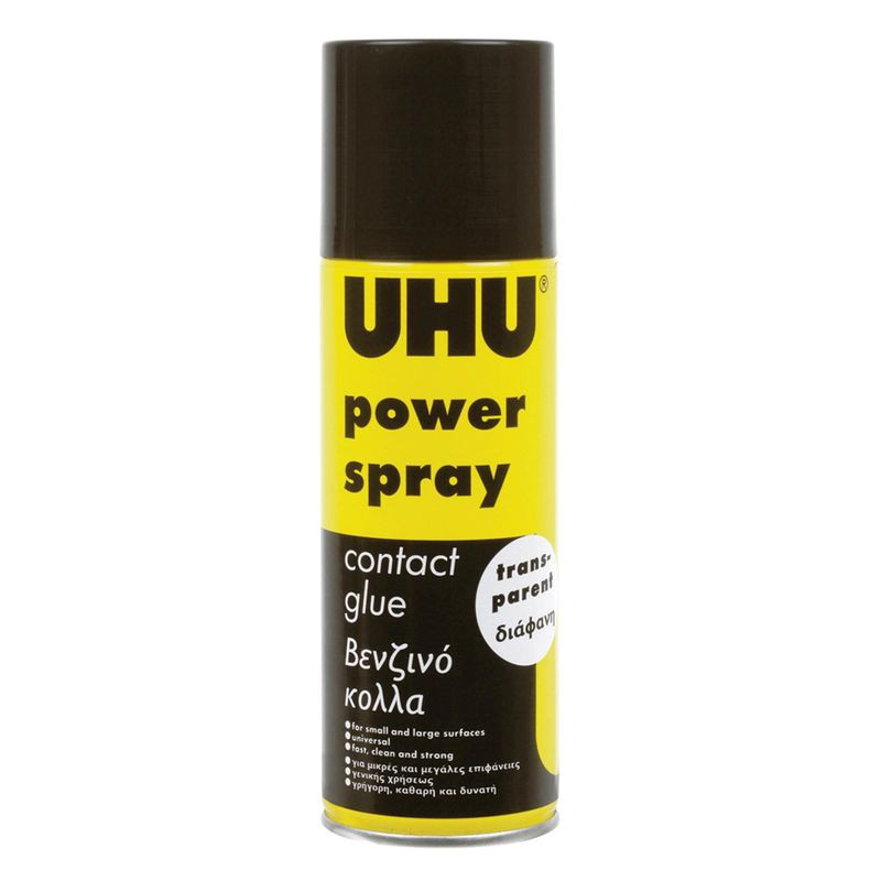 Lepidlo UHU POWER SPRAY 200ml (43850)