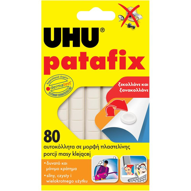 UHU KLEJ PATAFIX 80 kostek (43500)