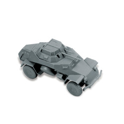 ZVEZDA 1/100 SD. KFZ 222 ARMORED CAR (6157)