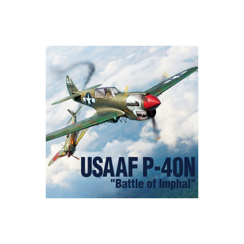 ACADEMY 1/48 USAAF P-40N (12341) "Bitva o Imphal"