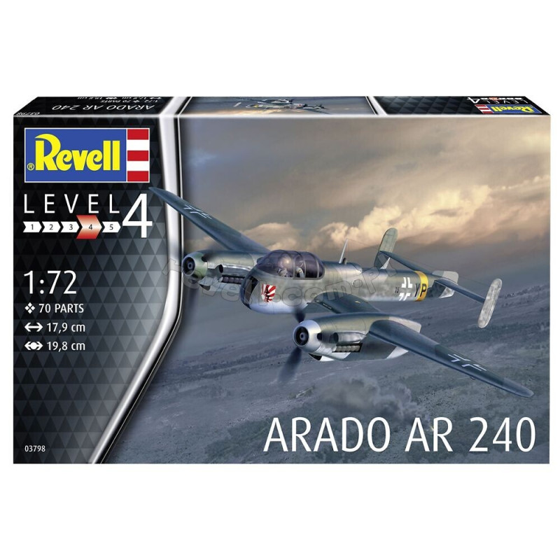 REVELL 1/72 ARADO AR 240 (03798)