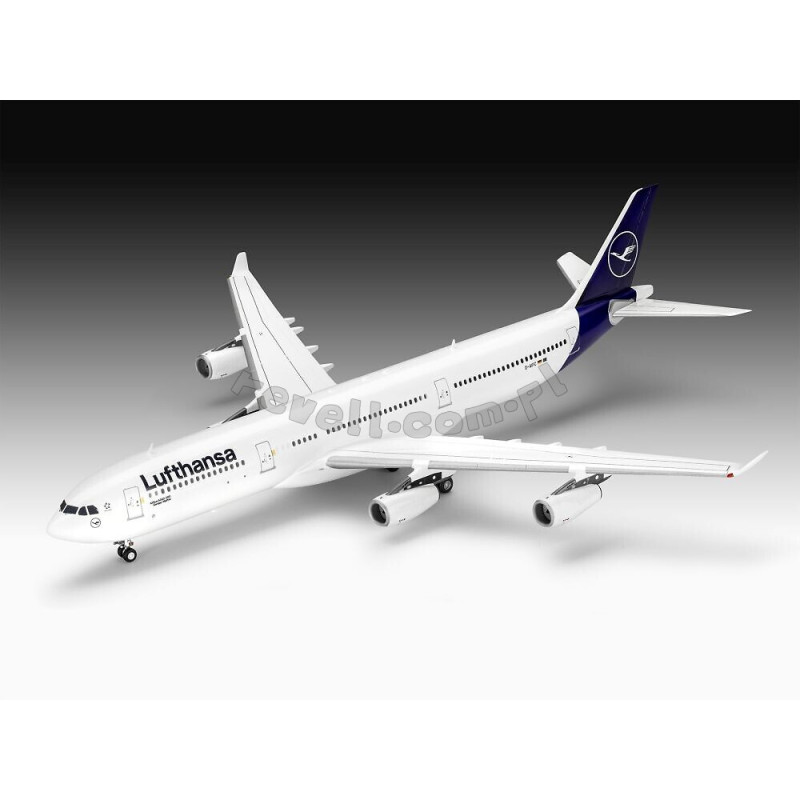 REVELL 1/144 AIRBUS A340-300 Lufthansa   New Livery (03803)