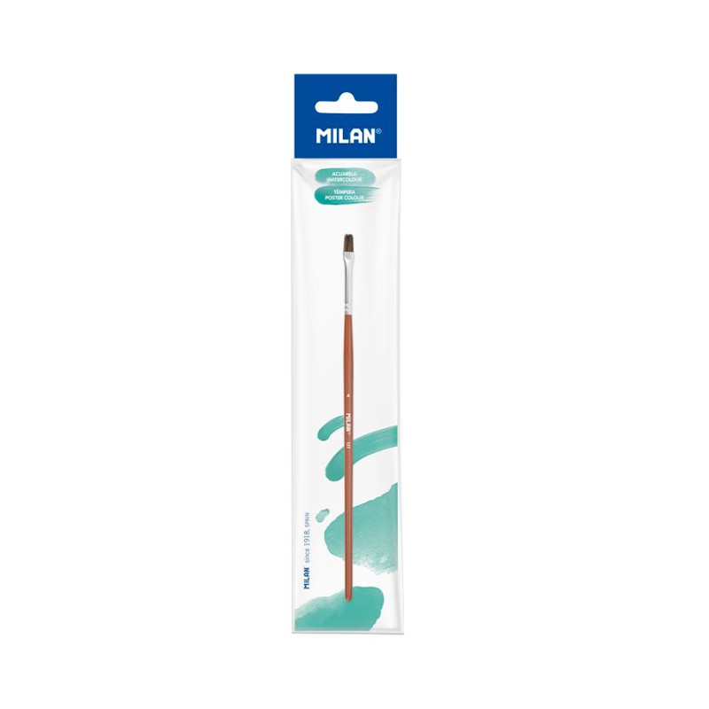 MILAN FLAT BRUSH no. 4 (121)