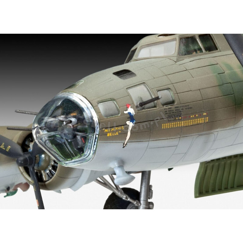 REVELL 1/72 B-17F MEMPHIS BELLE 04279