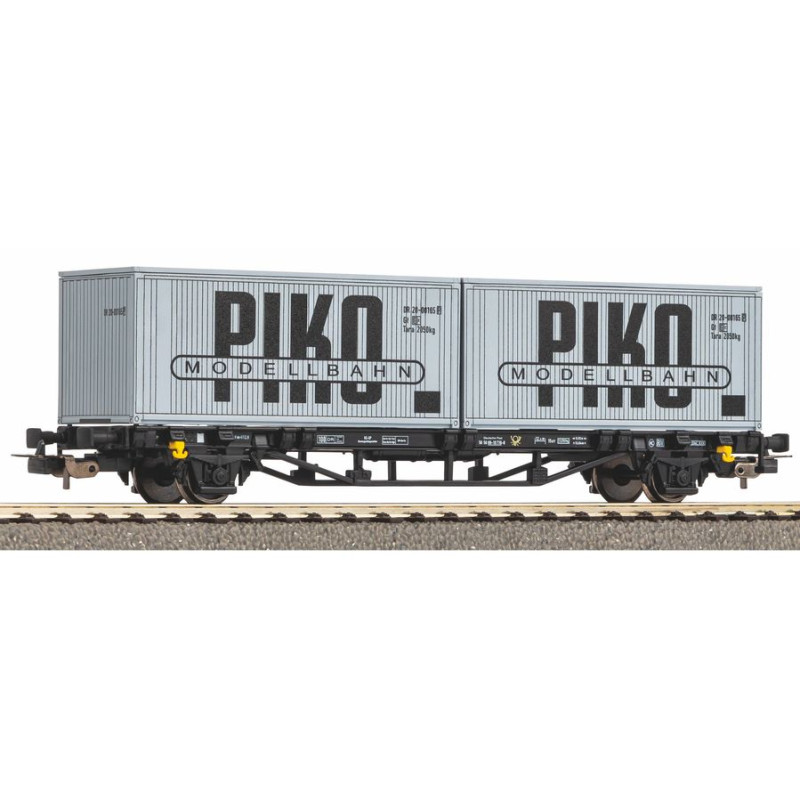 PIKO 27709 WAGON TOWAROWY - KONTENEROWY  PIKO ep.IV