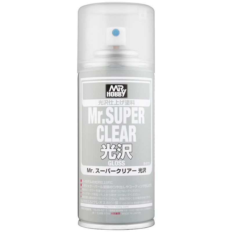 MR.HOBBY B-513 Mr.SUPER CLEAR GLOSSS 170 ml / gloss lacquer