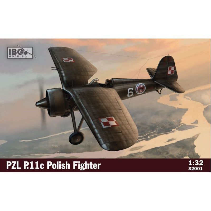 IBG 1/32 PZL P.11c - Polish Fighter      (32001)