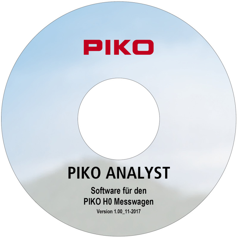 PIKO 55051 ANALYST SOFTWARE PIKO H0 / TT MESSWAGEN