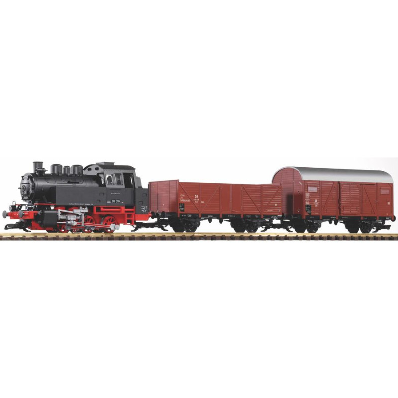 PIKO 37120 START KIT with steam locomotive - G scale