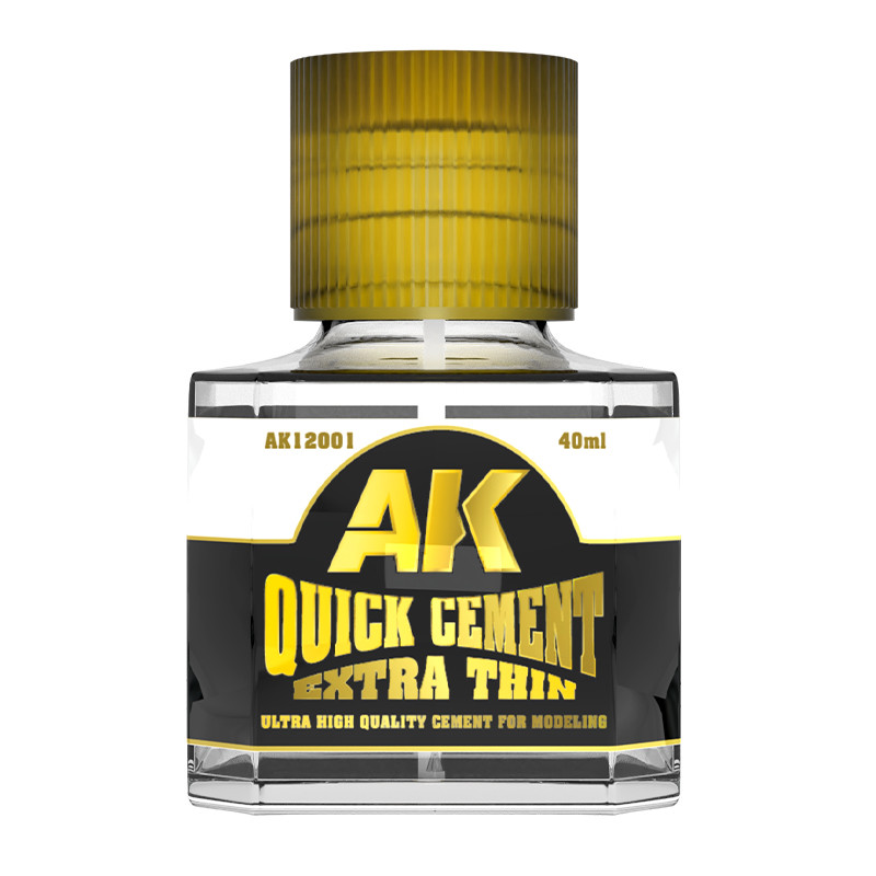 AK 12001 QUICK CEMENT EXTRA THIN 40ml