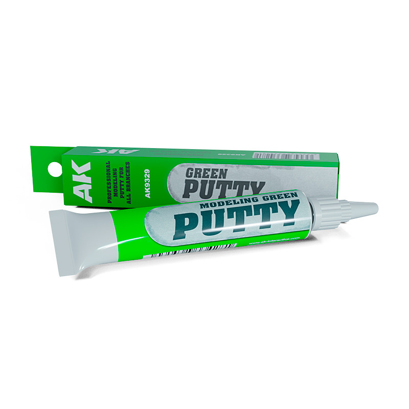 AK 9329 MODDELING GREEN PUTTY - HIGH     QUALITY 20ml