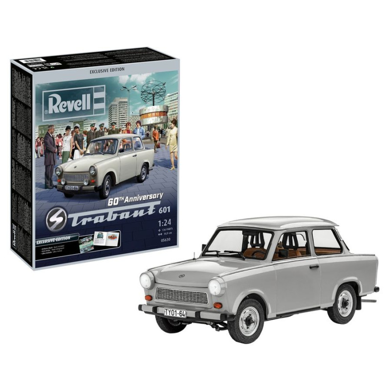 REVELL 1/24 TRABANT 601 60th Anniversary (05630) "Exclusive Edition"