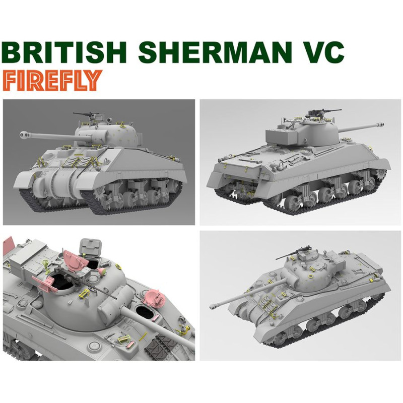 RFM 1/35 BRITSKÝ SHERMAN VC FIREFLY (5038)