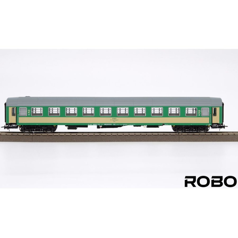 ROBO 222390 PASSENGER WAGON 2 cl. PKP 111Aw ep.V station Warszawa Szczęśliwice