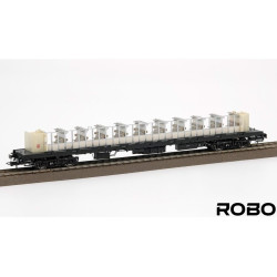 ROBO 222390 OSOBNÍ VŮZ 2 tř. PKP 111Aw ep.V stanice Warszawa Szczęśliwice