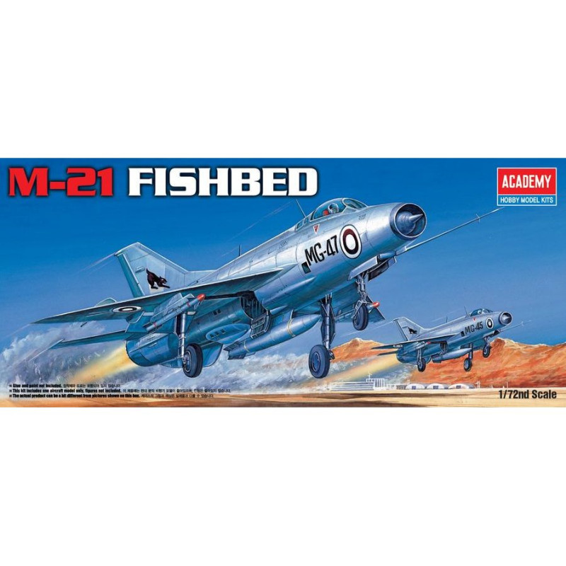 ACADEMY 1/72 MIG-21 FISHBED (12442)