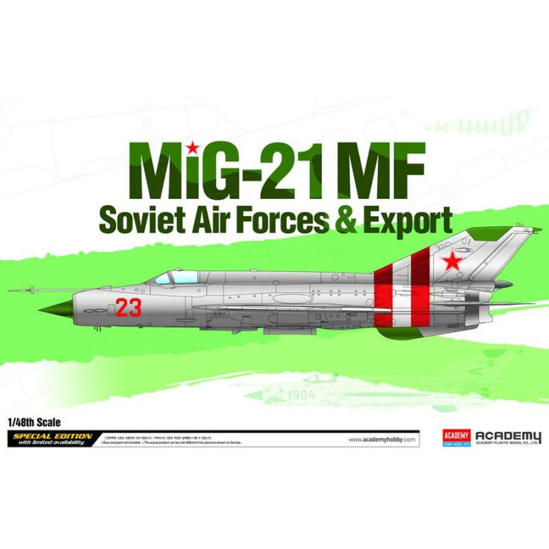 ACADEMY 1/48 MIG-21MF SOVIET AIR FORCE (12311)