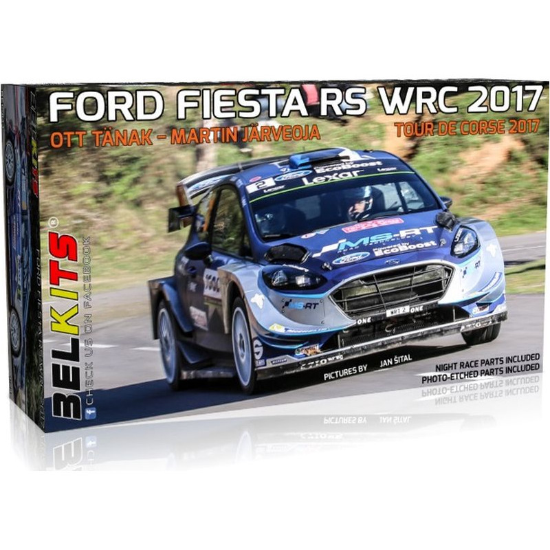 BELKITS 1/24 FORD FIESTA WRC RS / TOUR DE CORSE 2017 (BEL013)