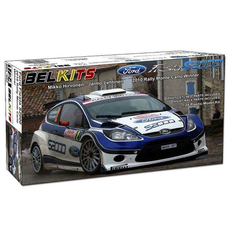 BELKITS 1/24 FORD FIESTA S2000 Hirvonen  MC 2010 (002)