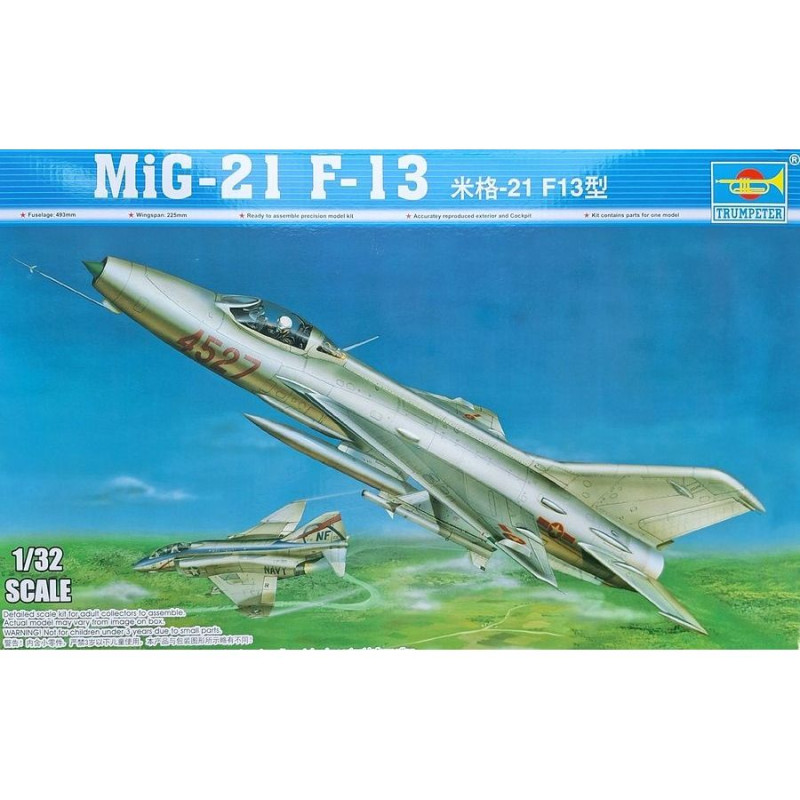 TRUMPETER 1/32 MIG-21 F-13 (02210)