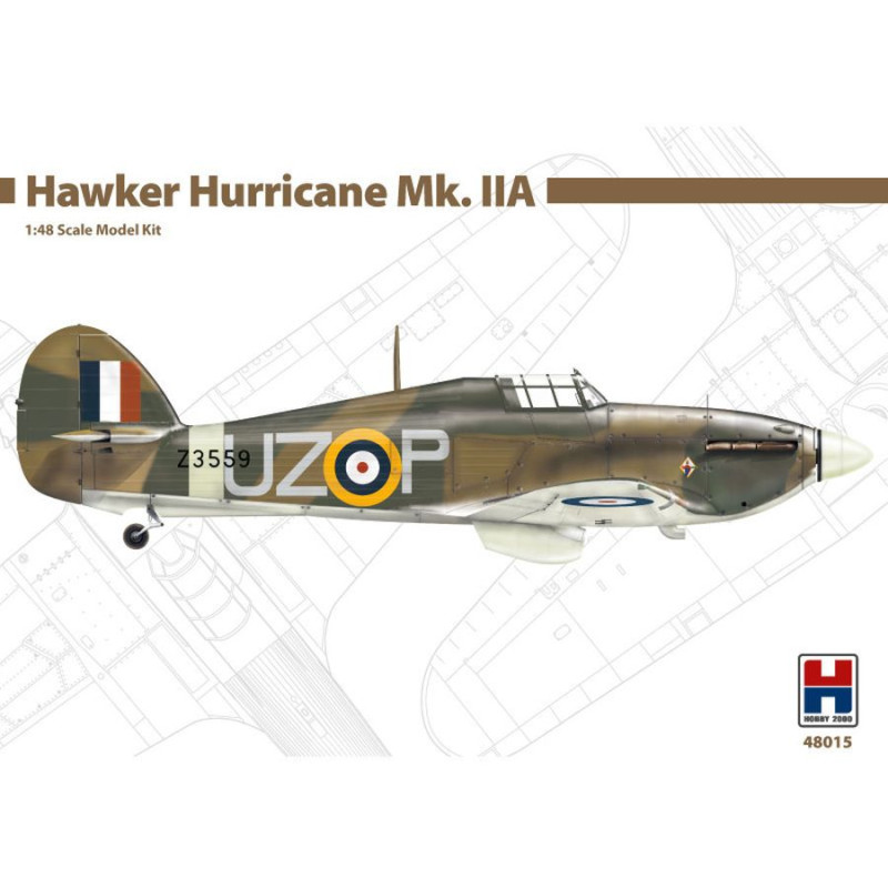 HOBBY 2000 1/48 HAWKER HURRICANE Mk. IIA (48015)