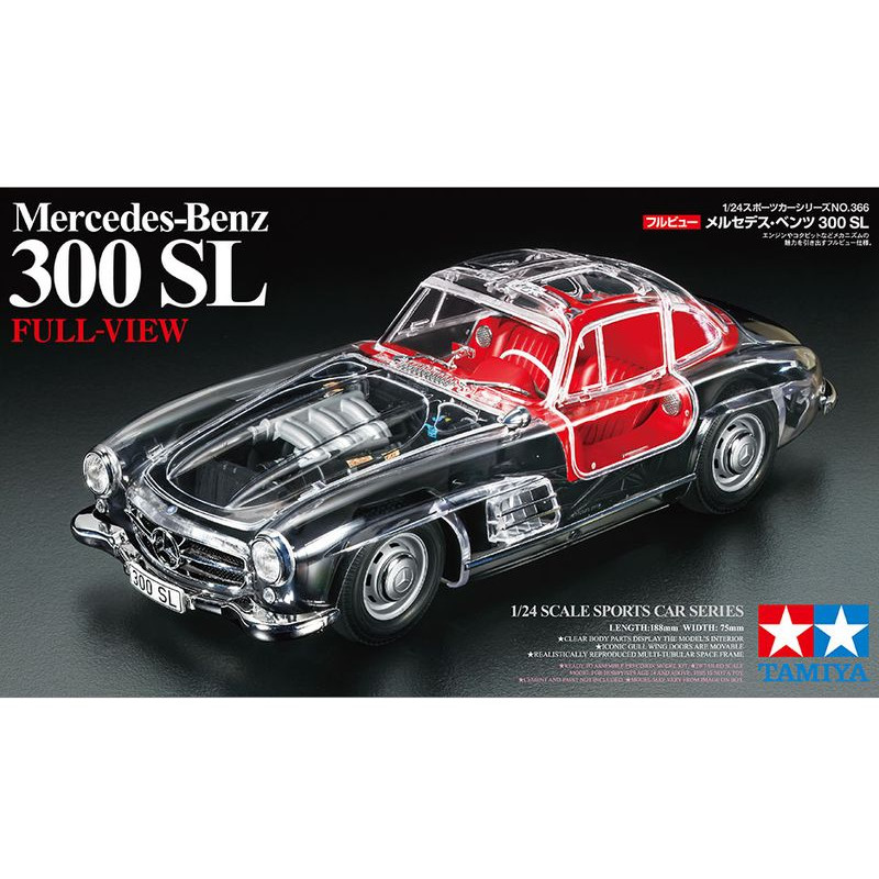 TAMIYA 1/24 Mercedes-Benz 300 SL FULL VIEW (24366)