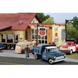 WOODLAND A5550 H0 - wywrotka Rocky +     figurka