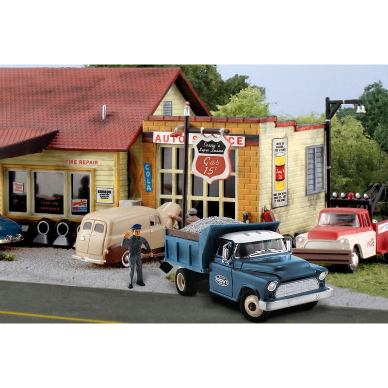 WOODLAND A5550 H0 - Rocky dump truck + figure