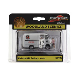 WOODLAND A5529 H0 - samochód dostawca    mleka