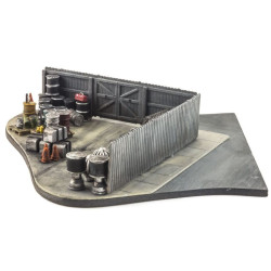 WOODLAND A2985 H0 - Privacy Fence