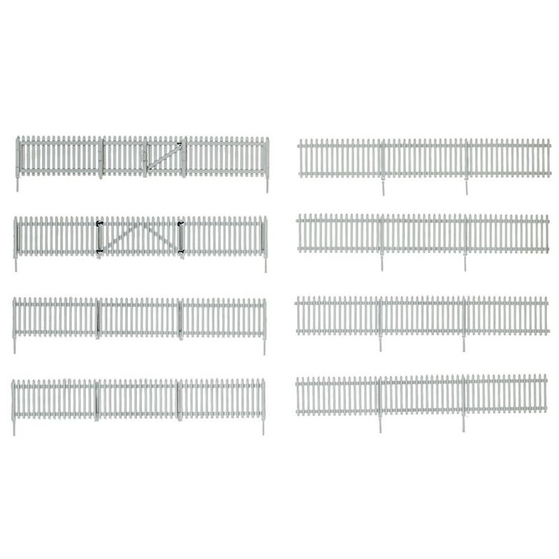 WOODLAND A2984 H0 - OGRODZENIE Picket    Fence