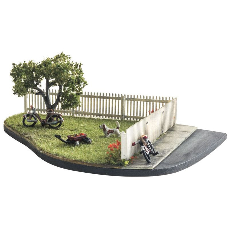 WOODLAND A2984 H0 - OGRODZENIE Picket    Fence