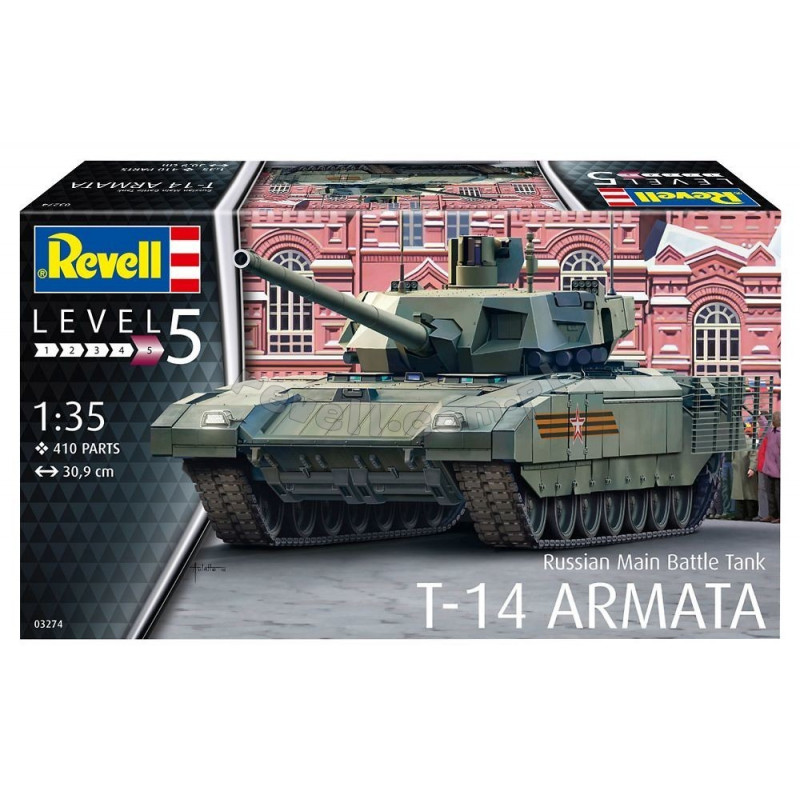 REVELL 1/35 RUSSIAN MAIN BATTLE TANK T-14 ARMATA 03274