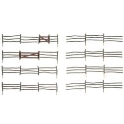 WOODLAND A2981 H0 - Log Fence